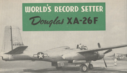 A-26 but with an extra jet engine in the tail