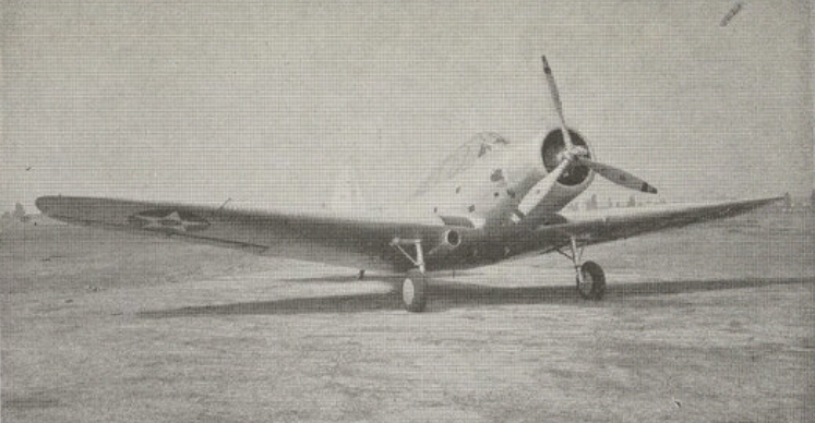 three quarter shot of lone tbd on airfield